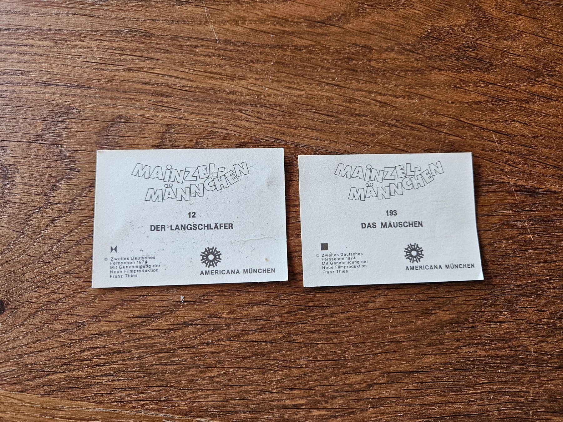 Sammelbilder & Trading cards: Mainzelmännchen sammelbilder – Gebraucht aus Wetzikon ZH von etnies27 1