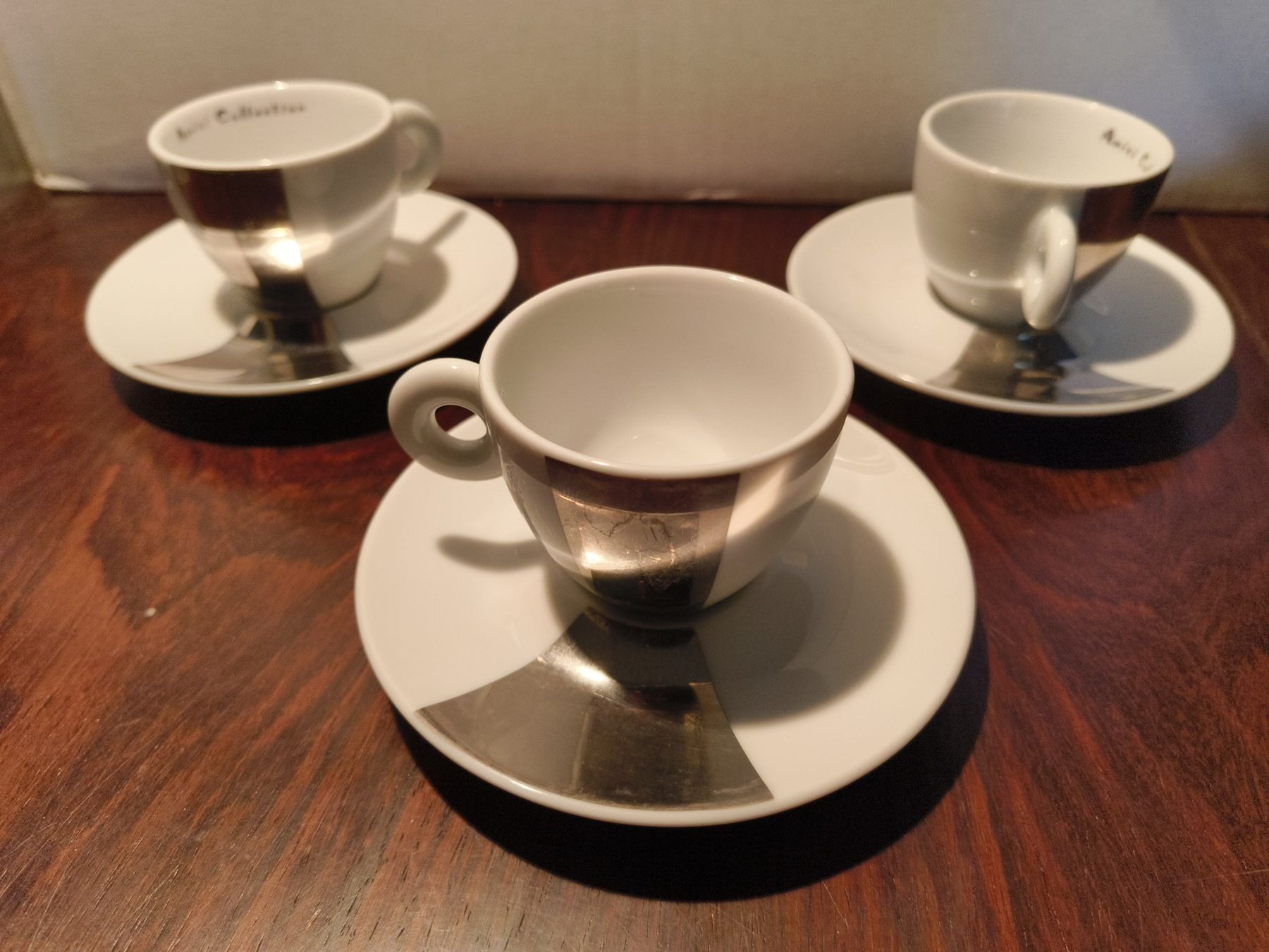 Rosenthal Tassen: Amici Collection ILLY 4 ESPRESSO Rosenthal 2002  Pistoletto – Gebraucht aus stettlen von VintageBern_ch 4
