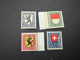 Pro Juventute 1924  Nr. 29-32  postfrisch * * (4610)