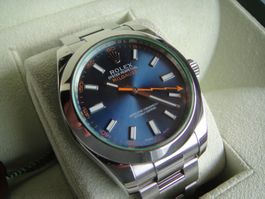Rolex / Milgauss / Blue Dial