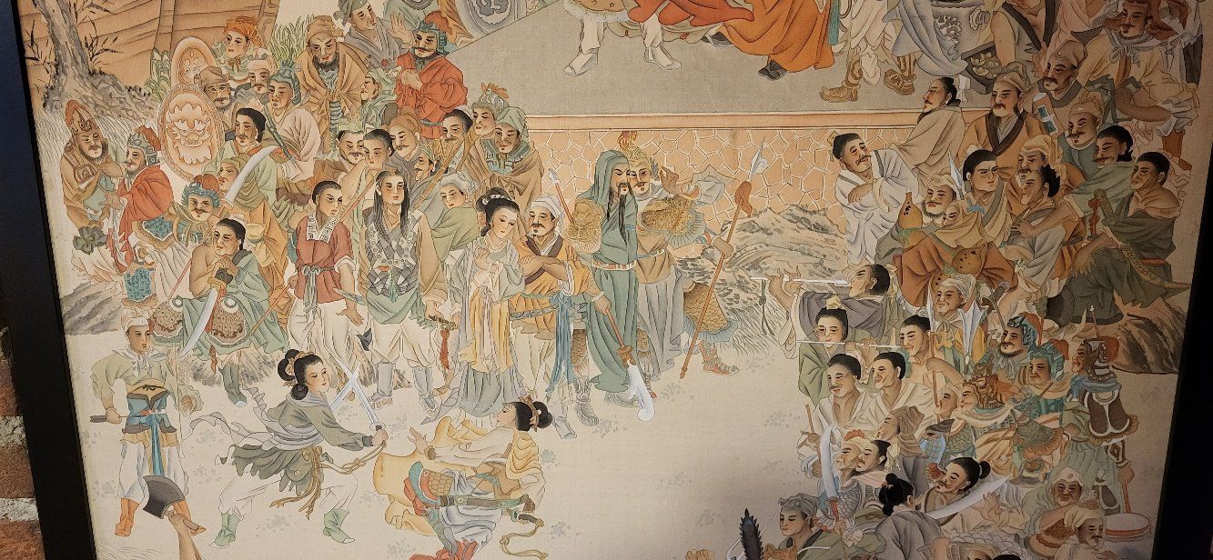 Dipinti: Gemälde, China, ca. 70x117 cm – Usato da Dotzigen venduto da Saphou 4