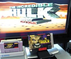 SNES: Incredible Hulk, CIB, Comme neuf !