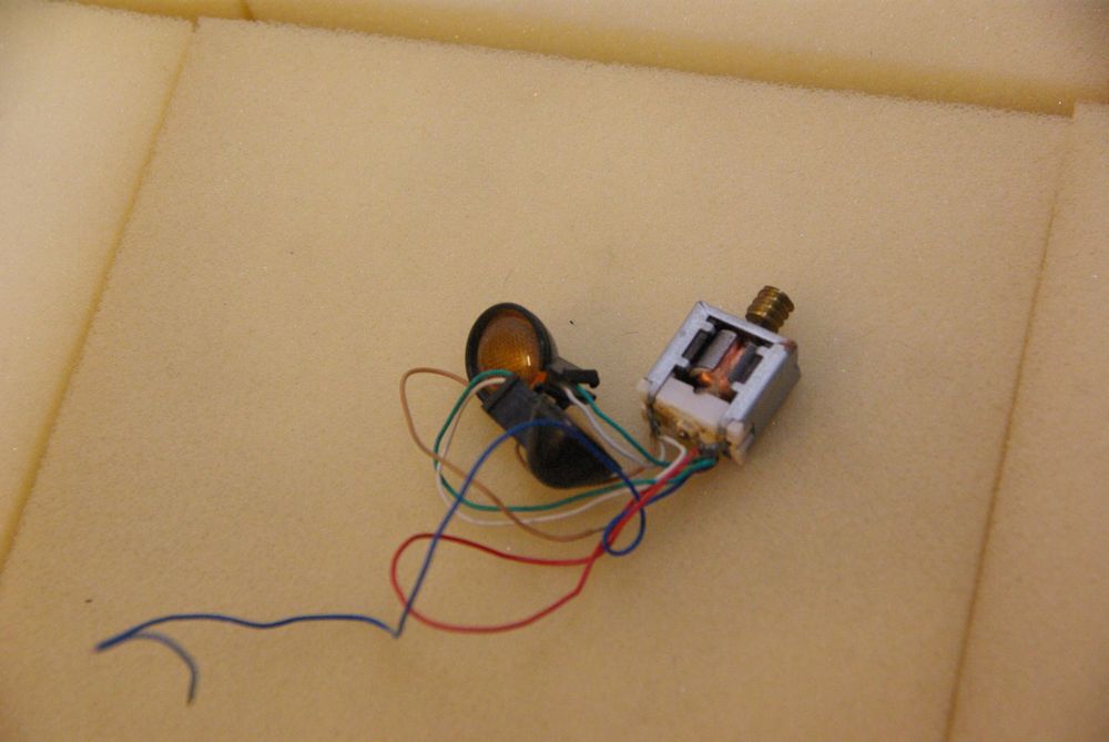 2x RC LED Scheinwerfer 5mm Blau - Beleuchtung Für 1/10 Modellautos