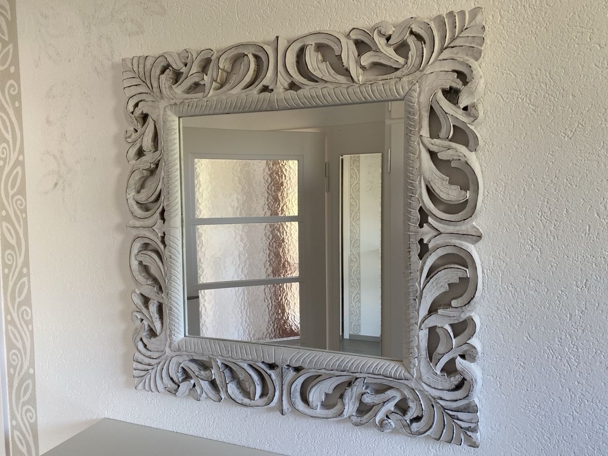 Miroirs: Schöner Vintage Spiegel 79x79 – Neuf (Voir description) à Niederrohrdorf par StefMont