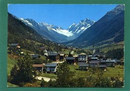 Kippel im Lötschental, 1973, gelaufen, Grossformat