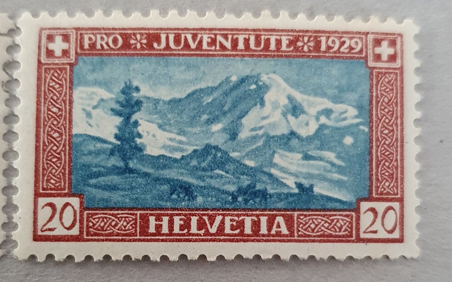 Tutti i francobolli: Pro Juventute 1929 mit Retouche – Usato da Balgach venduto da SIMEON27 3
