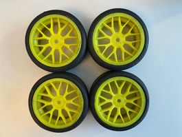 Reifen-Felgen Set 4 Stk. Bridgestone etc. Vintage