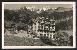 AK Beatenberg, Hotel Blümlisalp, 1936