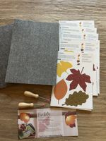 Prickel-Set / Bastelset Herbstblätter - neuwertig