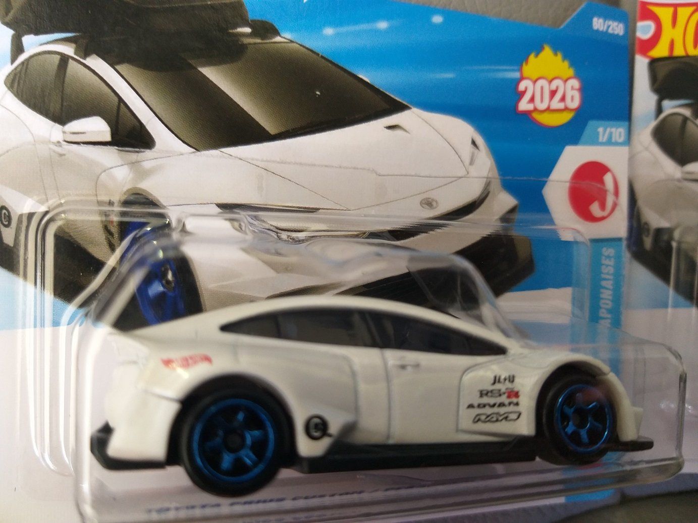 Toyota Modellini d'auto: Hot Wheels 2x Toyota Prius Custom Varianten Dackbox – Nuovo e nell'imballaggio originale da Brugg AG venduto da Evilweevil 2
