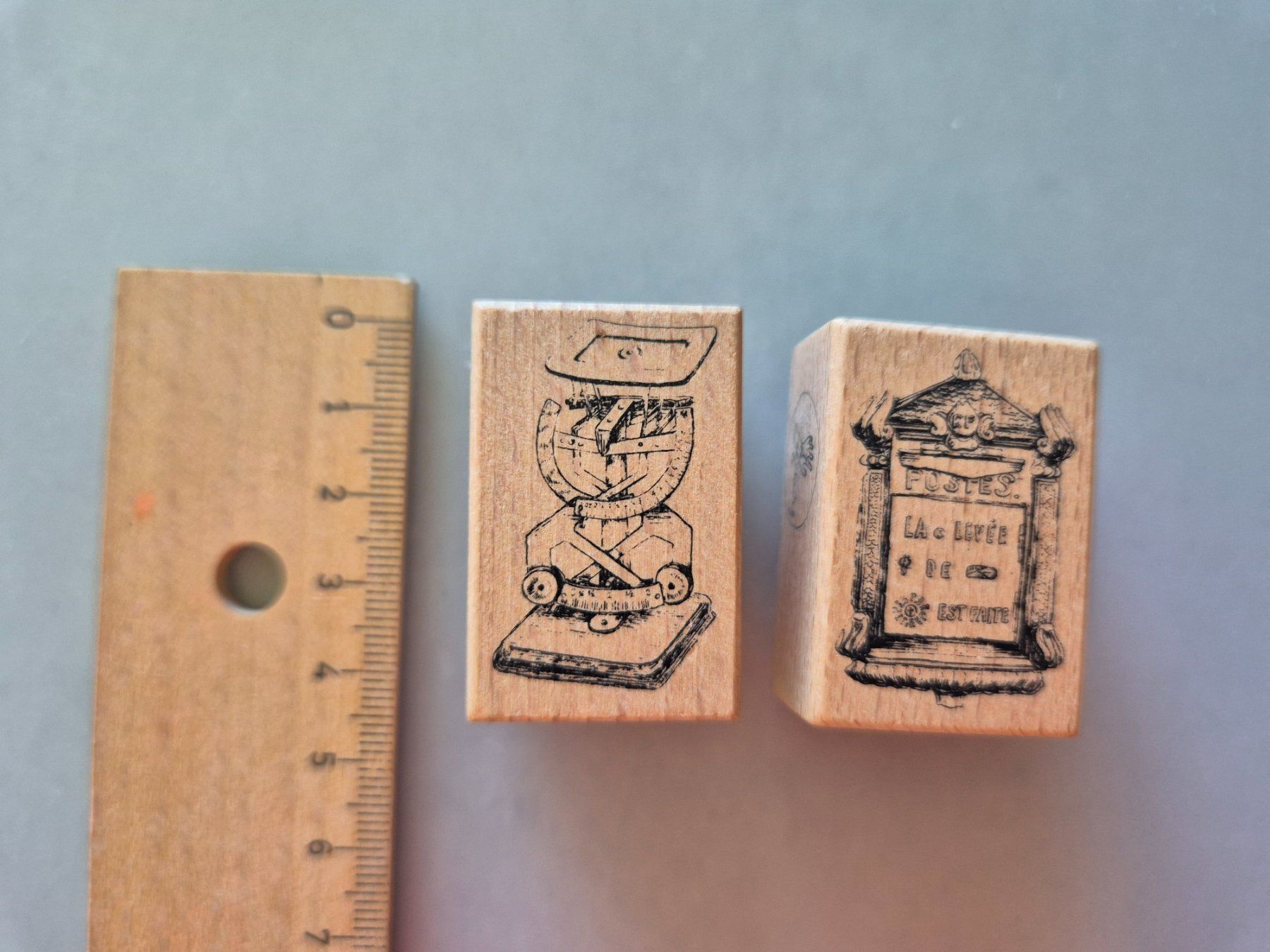 Stempel: 2er Set  LCN Design Studio Stempel "Postage" – Neu und originalverpackt aus Zürich von brifo64