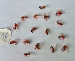 16 Stück Trockene Fliege