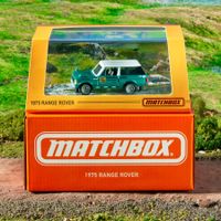 Matchbox Collectors 1975 Range Rover im Acrylcase