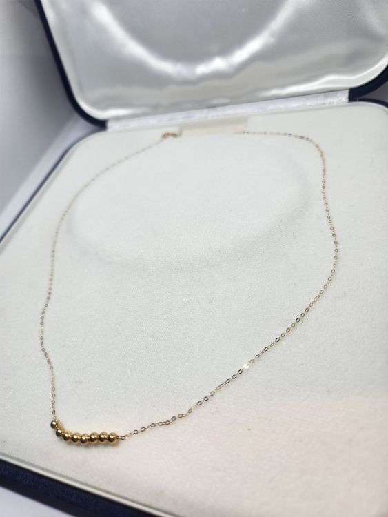 Catenine: Feine Goldkette 750 18k mit Kugeln – Nuovo (secondo la descrizione) da Rapperswil SG venduto da ale_xg9f
