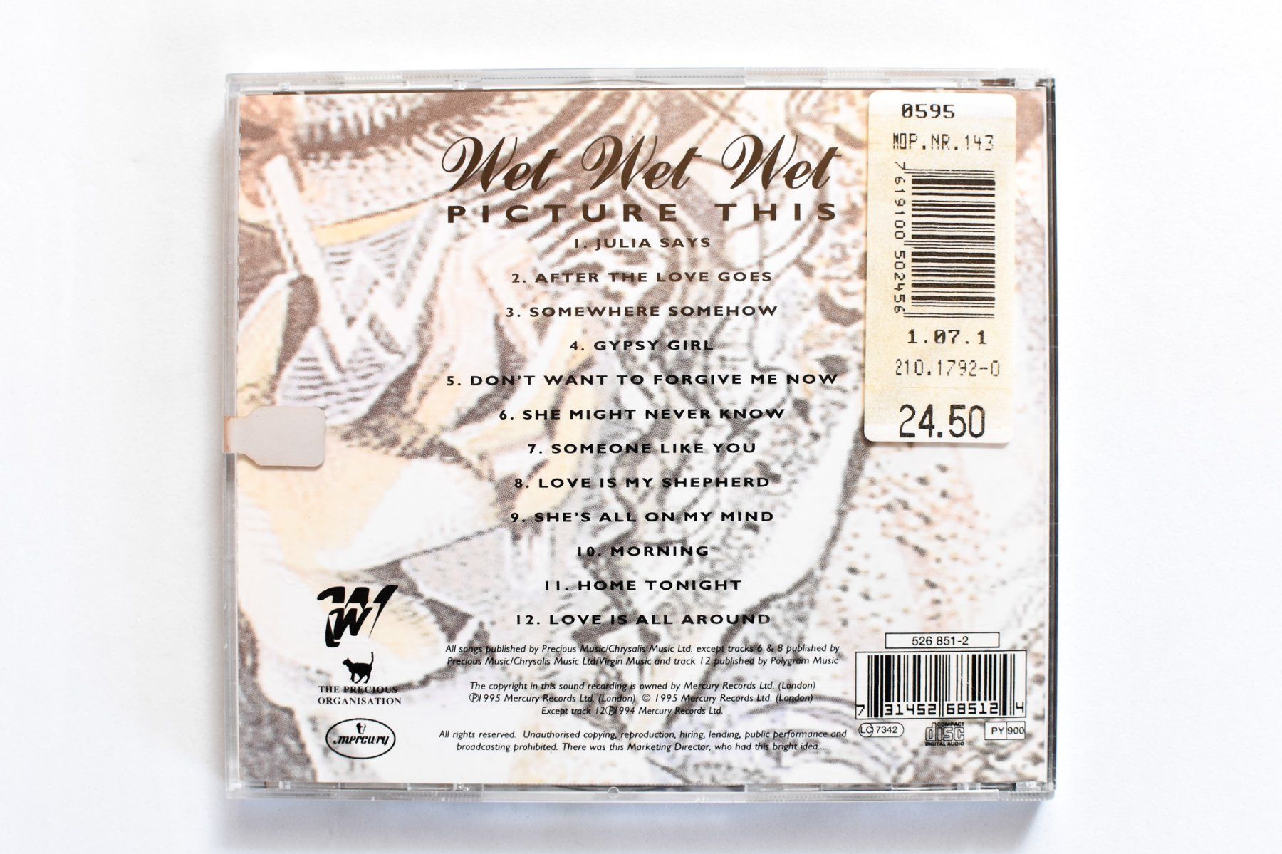 CD: Wet Wet Wet - Picture This – Usato da Belmont-sur-Yverdon venduto da ag97 2