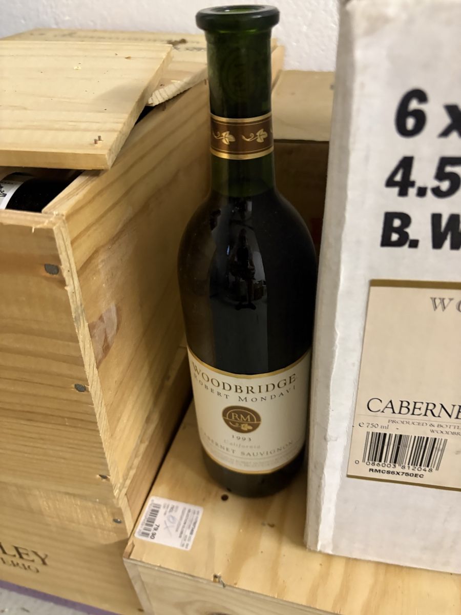 Wein: Woodbridge Cabernet Sauvignon 1993 – Neu (gemäss Beschreibung) aus Stein AR von Pbachmann0 1