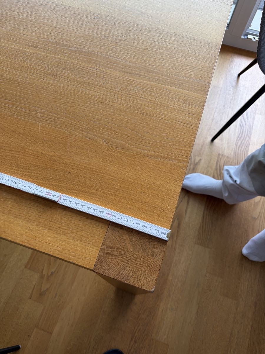 Tables: Esstisch Eiche 200x95 cm – D'occasion à Hindelbank par Remconora18 3