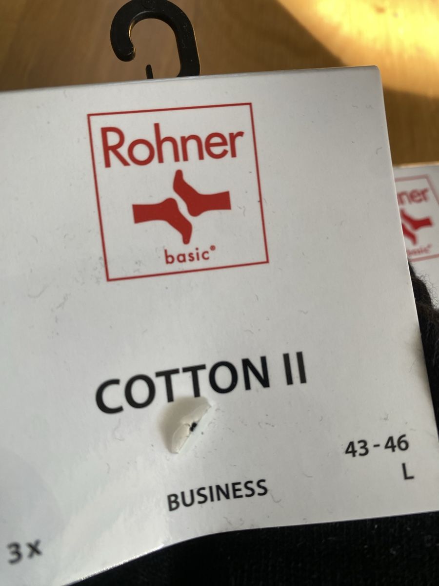 Rohner Socken: Rohner socks – Neu und originalverpackt aus Dietikon von Tdaf33 3