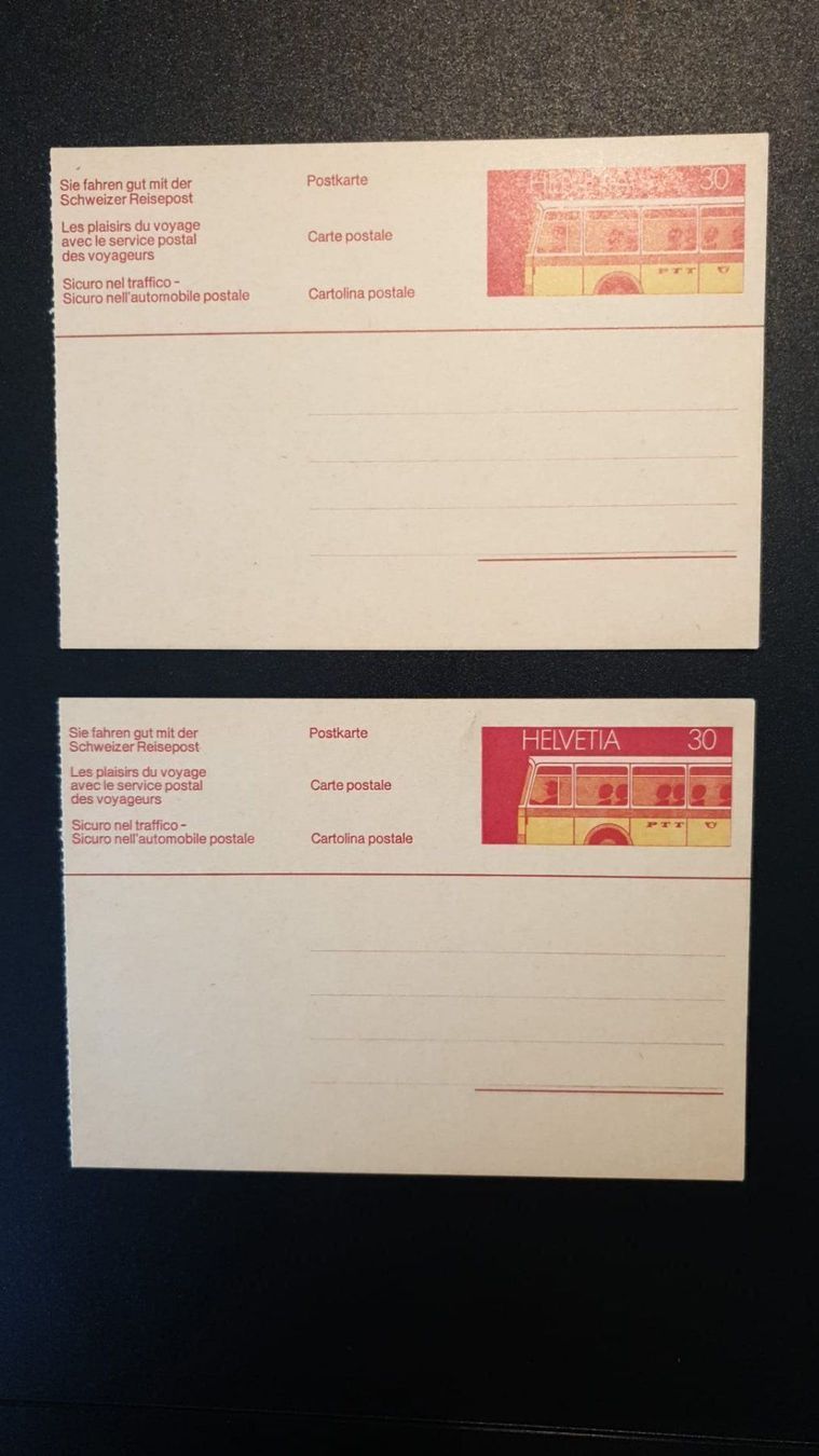 Tutti i francobolli: Postkarte Briefmarken – Nuovo (secondo la descrizione) da Zumikon venduto da chv_w96q