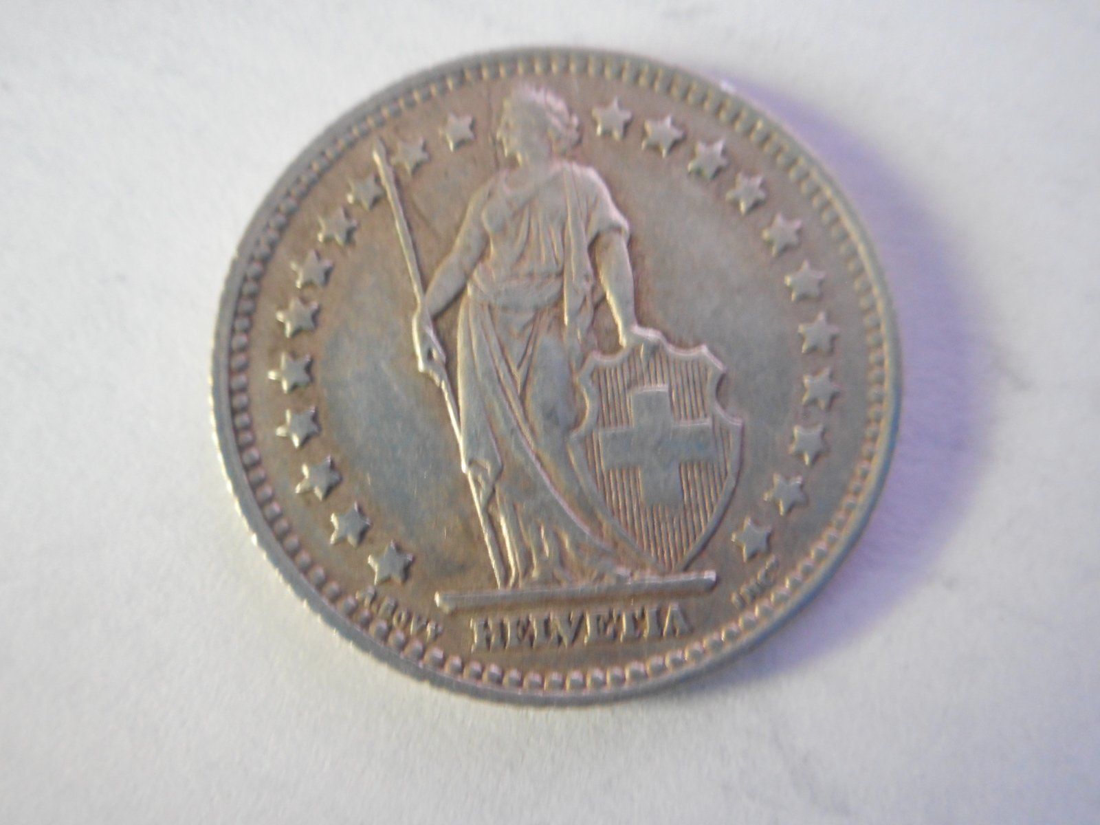 Tutti le monete: 1 Fr. 1946 silber – Usato da Kriegstetten venduto da pizlad2010 1