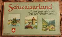 Schweizerland geographisches Frag- und Antwortspiel 1935