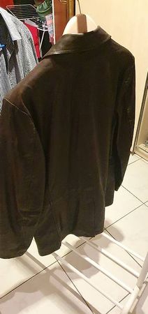 Leder Mantel