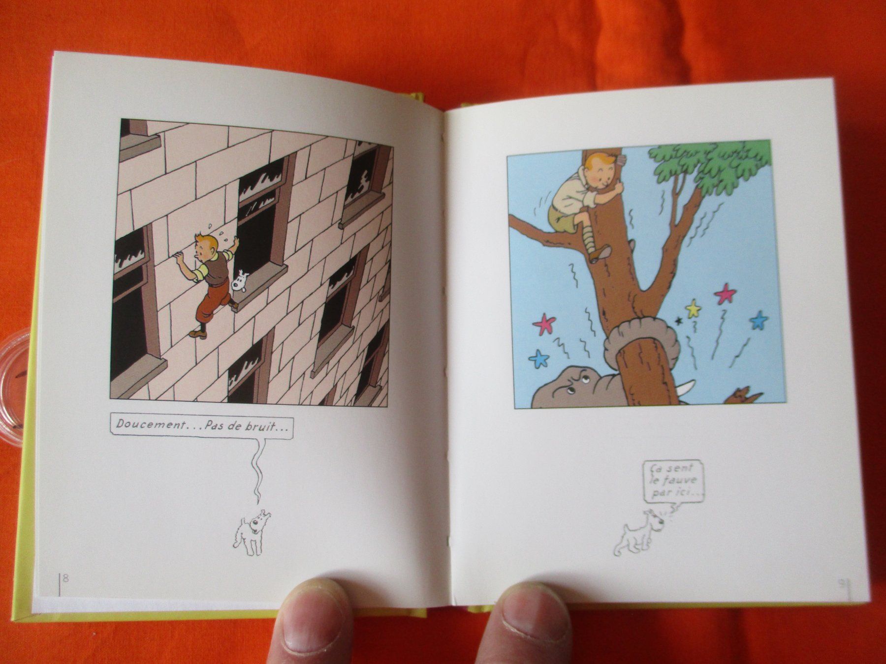 BD: Mini Buch Tintin, Dangers – D'occasion à Birsfelden par alles-muss-raus 1