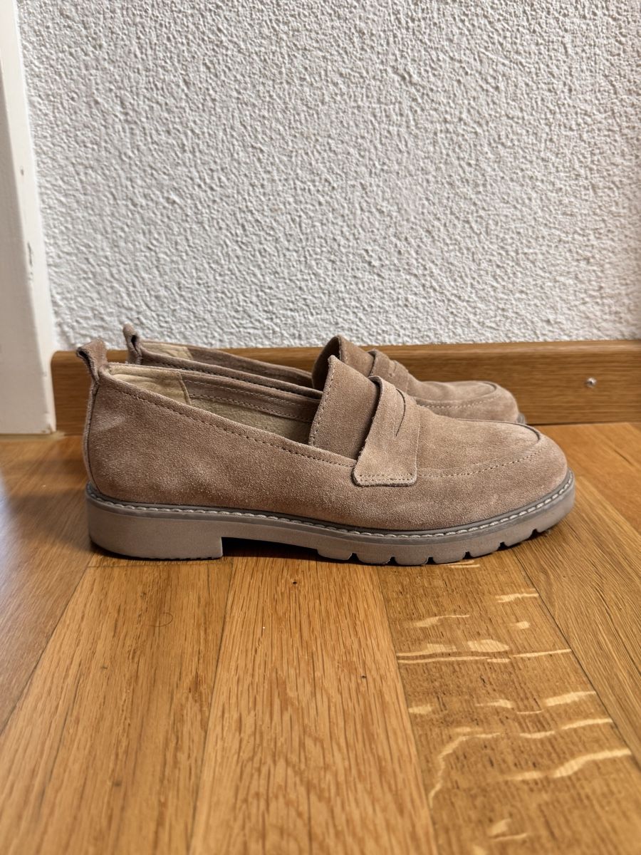 Scarpe da donna: Wildleder Loafers von 5th Avenue – Usato da Winterthur venduto da kh.meier