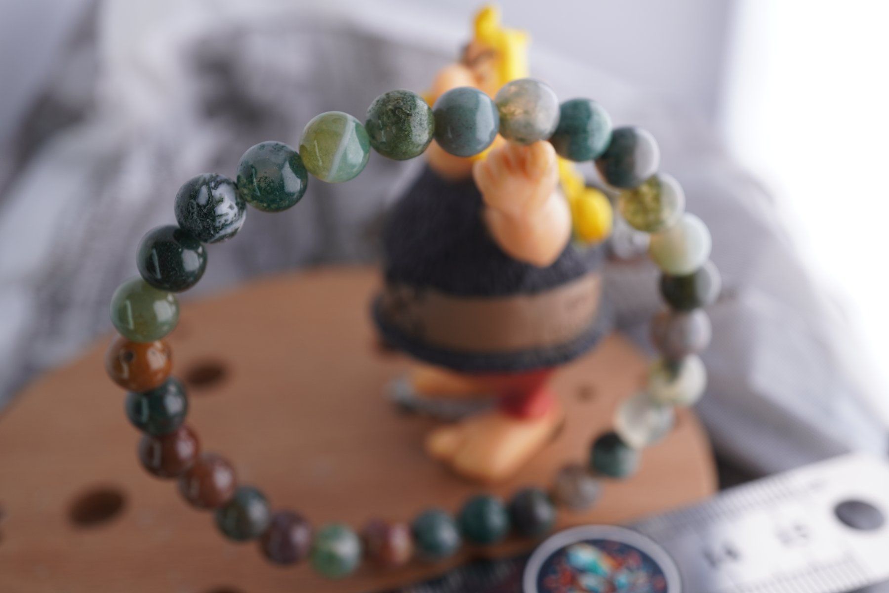 Minerali & Pietre curative: Heliotrop   Kugel    Armband     Rausverkauf – Nuovo e nell'imballaggio originale da Eschenbach SG venduto da topstone 1