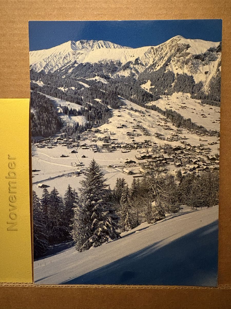 Cartoline postali: AK von Lenk / Bergpanorama – Usato da Rümlang venduto da Kartenpost1