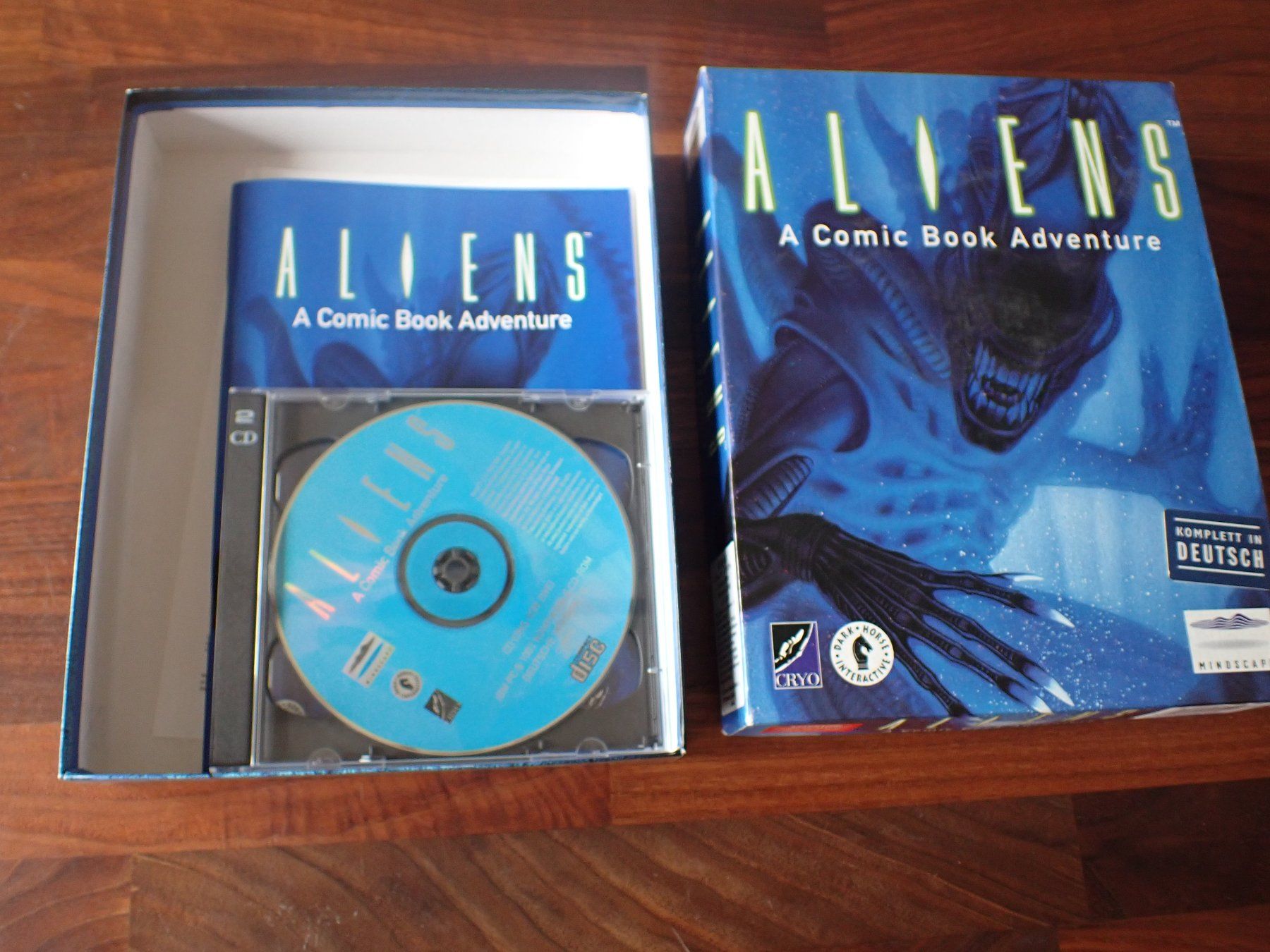 Spiele: ALIENS "A Comic Book Adventure" Computer Spiel mit 2 CD – Gebraucht aus Geroldswil von boy5toy 2