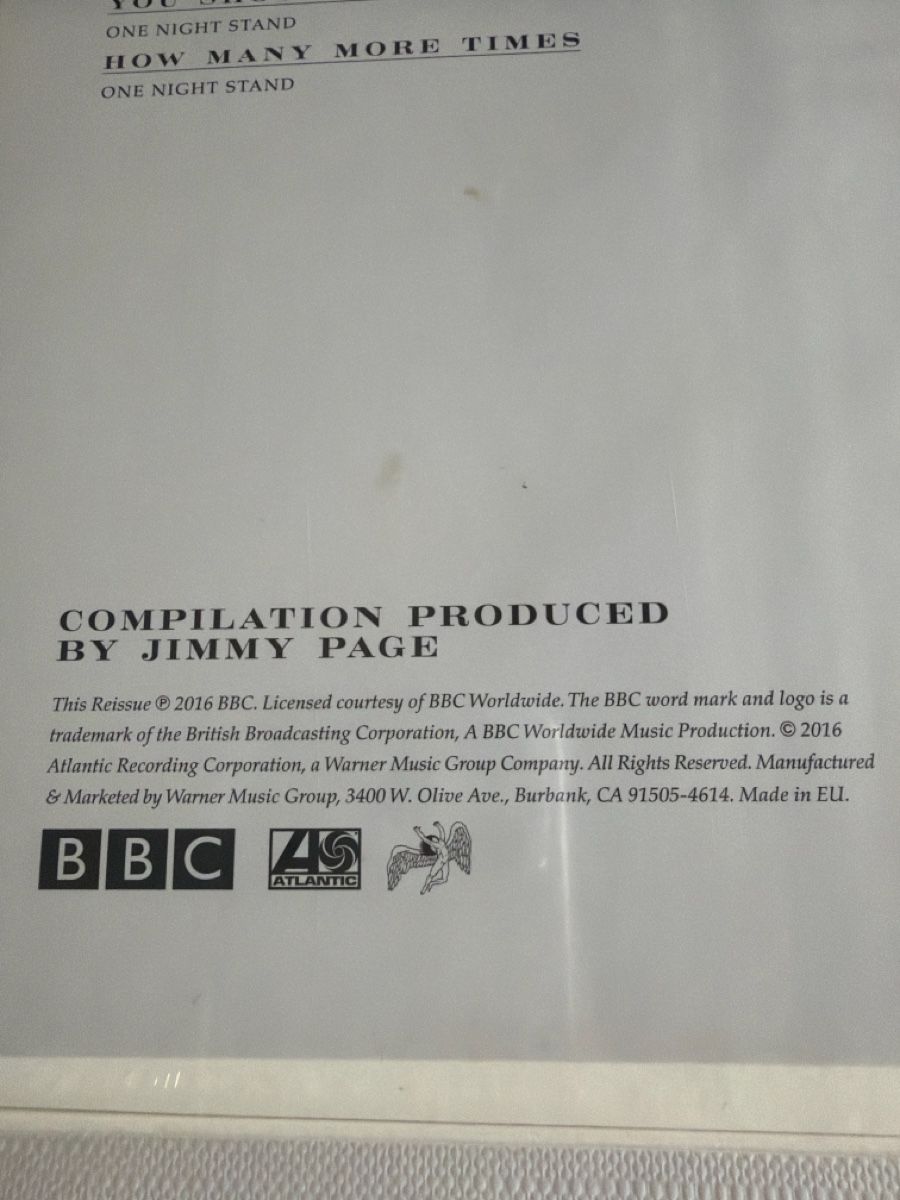 Dischi in vinile: Led Zeppelin - The Complete BBC Sessions - 5 LPs - OVP – Nuovo e nell'imballaggio originale da Schaffhausen venduto da Sonne25 3