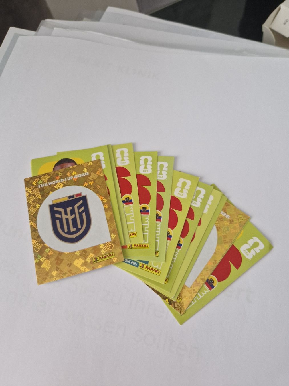 Panini Carte collezionabili: Panini ECU / Ecuador – Nuovo (secondo la descrizione) da St. Gallen venduto da TICA84