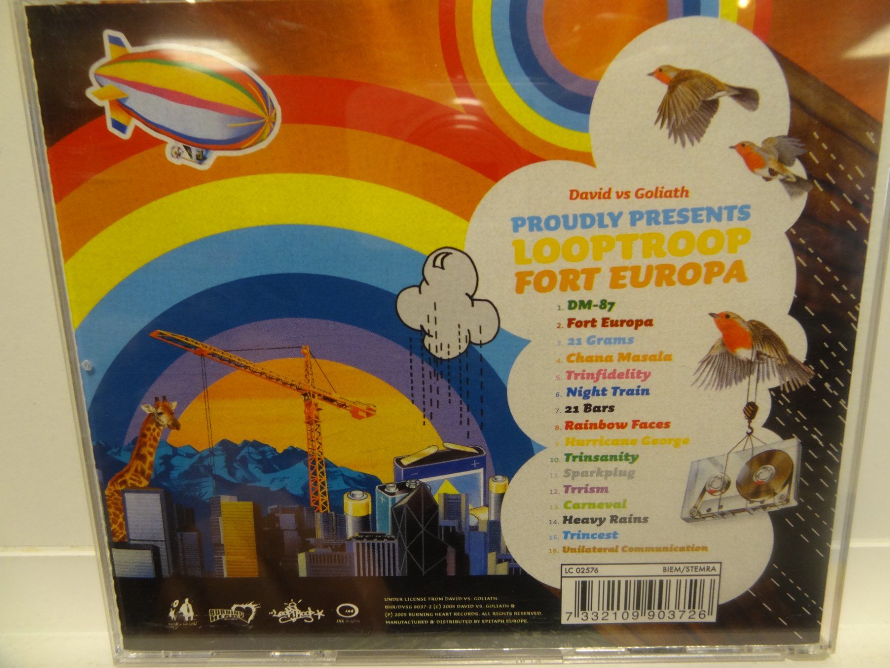 CD: Looptroop - Fort Europa – Usato da luzern venduto da musicandart 1