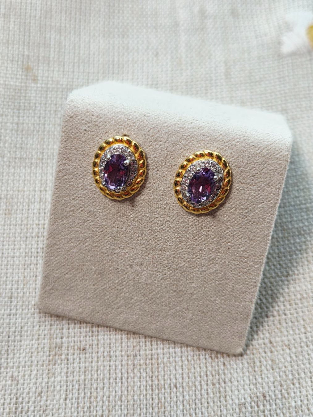 Orecchini pendenti & Orecchini a lobo: NEW - S925 Amethyst Earrings – Nuovo (secondo la descrizione) da Zürich venduto da cin_wcf6 1