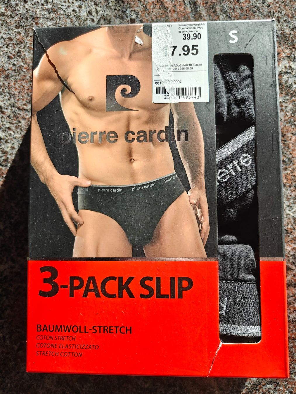 Biancheria intima: 3er  Pack Slip S  neu – Nuovo e nell'imballaggio originale da Bätterkinden venduto da Elefantenzoo