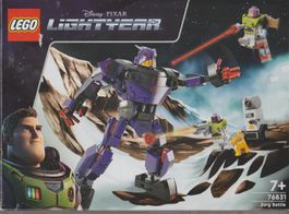 LEGO DISNEY LIGHTYEAR 76831 damaged box ZURG BATTLE