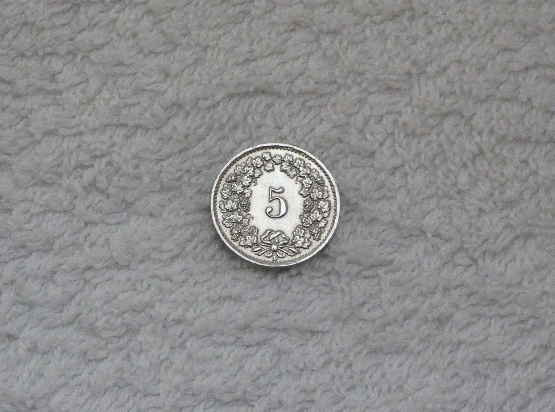 Tutti le monete: 5 centimes/rappen 1955 – Usato da Nyon venduto da Ilmi09 1