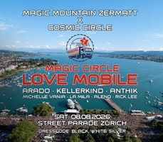 Street Parade Zürich Magic Circle Love Mobile - 2 Tickets