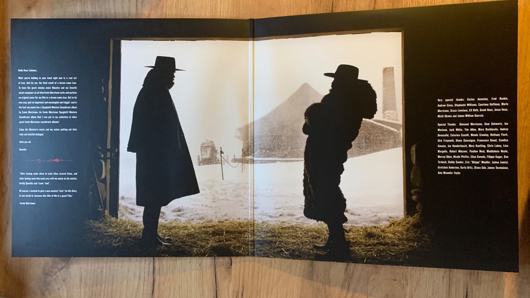Dischi in vinile: THE HATEFUL EIGHT...OG EU 2016...EX/EX – Usato da Gals venduto da Diskopatshop 2