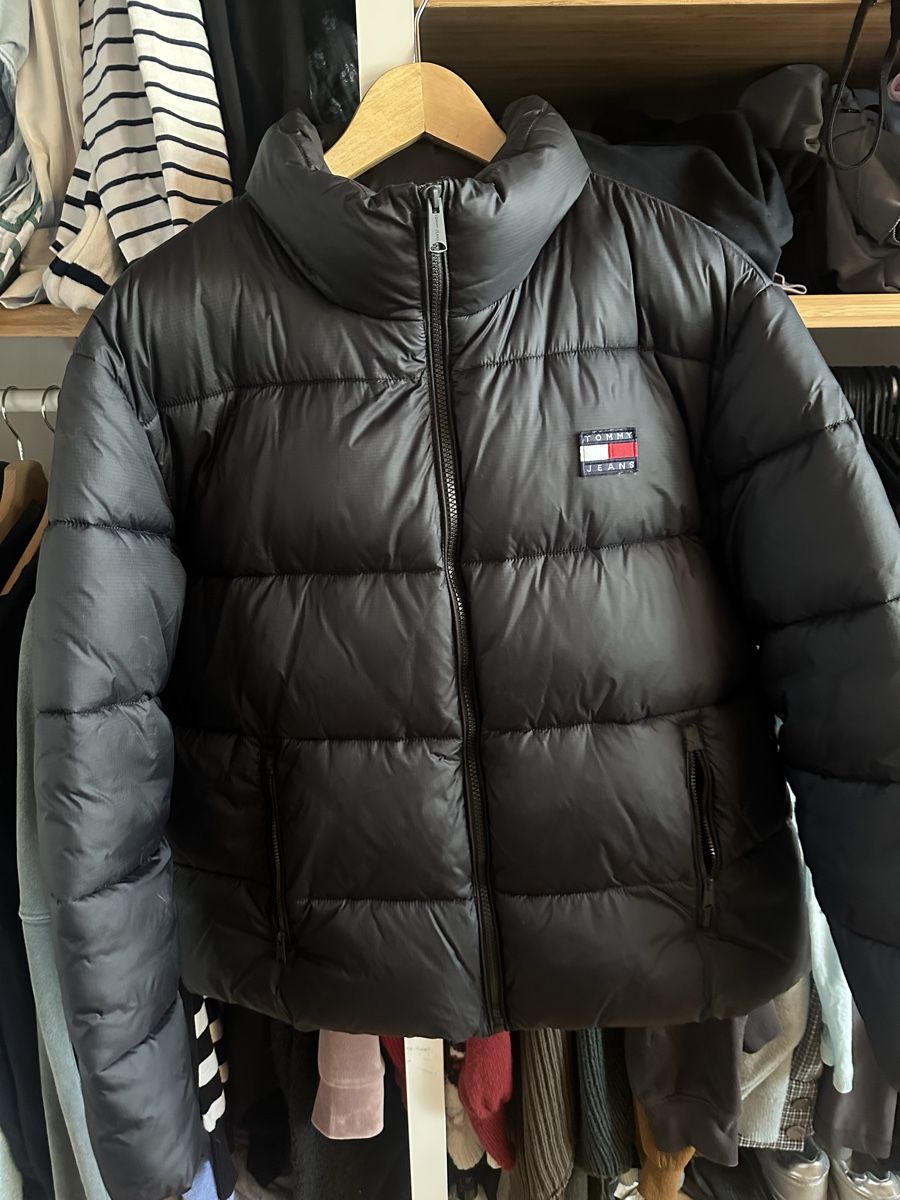 Tommy Hilfiger Giacche: Tommy Jacke Gr. L dunkelblau – Usato da Münsingen venduto da Secondhand89
