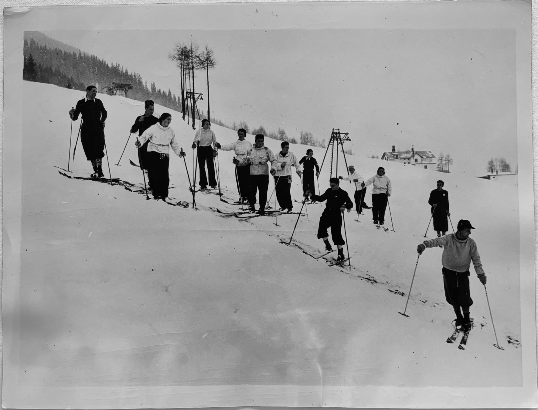 Poster & Bilder: Vintage E. Meerkämper, Davos - Wintersport, Ski – Gebraucht aus Frauenfeld von Merk52