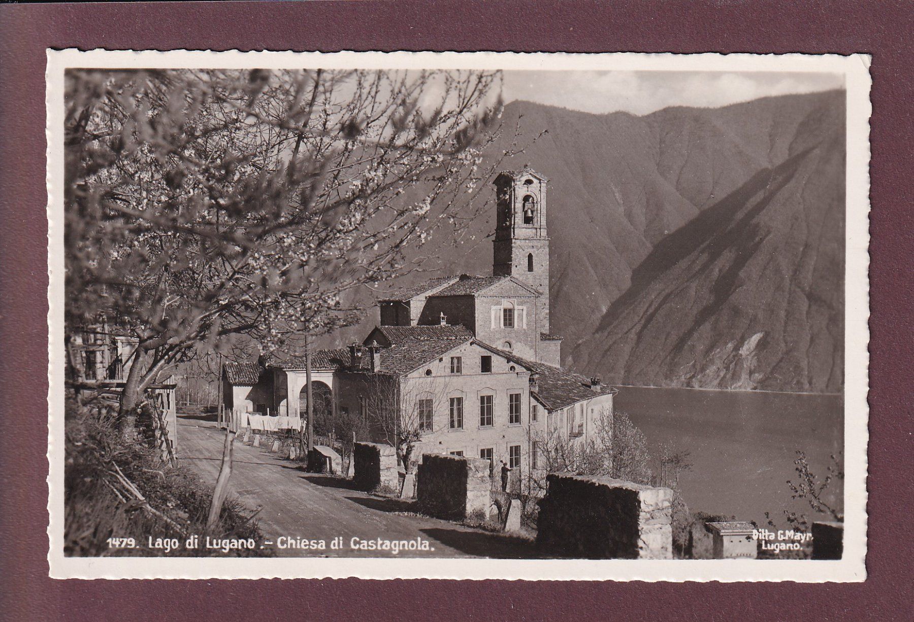 Cartes postales: Chiesa di CASTAGNOLA – D'occasion à Pully par nicecards