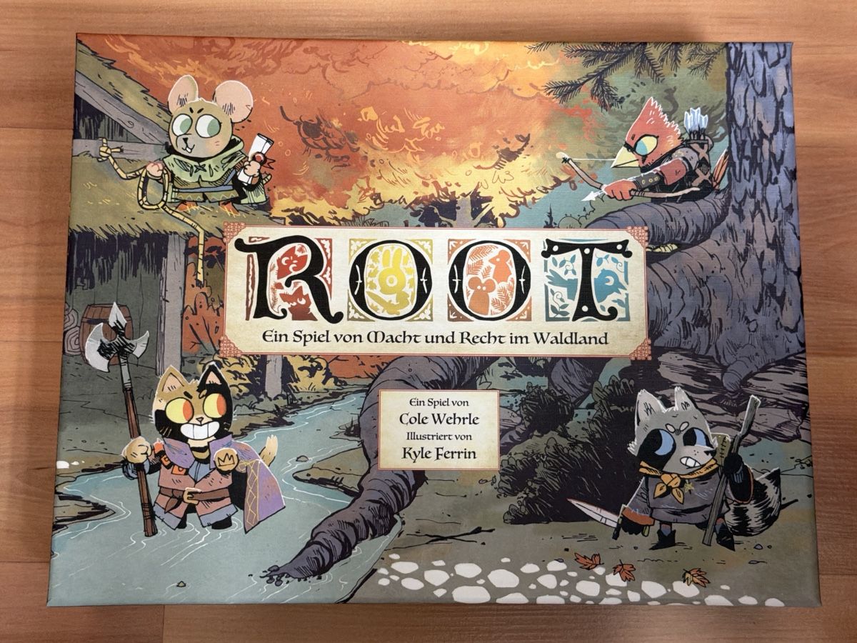 Giochi: Brettspiel Root neu – Nuovo e nell'imballaggio originale da Hittnau venduto da PeterS75
