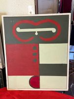 Lotti PULVER 1926-2014 Oelbild Komposition sign