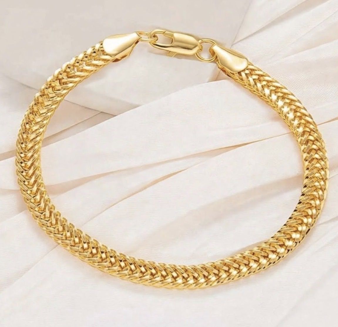 Armbänder & -reifen: Bracelet plaqué OR 14K  – Neu und originalverpackt aus Châtel-St-Denis von Montclair_Swiss 1