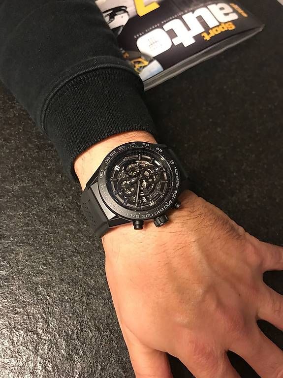 Orologi: Montre Tag Heuer Ceramic – Usato da Ecuvillens venduto da VsterVince 1