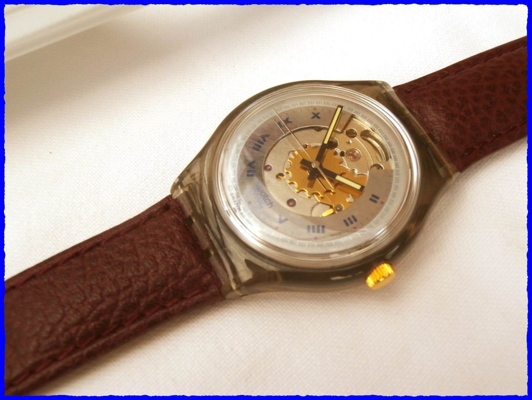 Swatch Orologi: SWATCH Automatic "RUBIN" (SAM100) - NEU mit Box – Nuovo e nell'imballaggio originale da Worblaufen venduto da Re_mo81 2