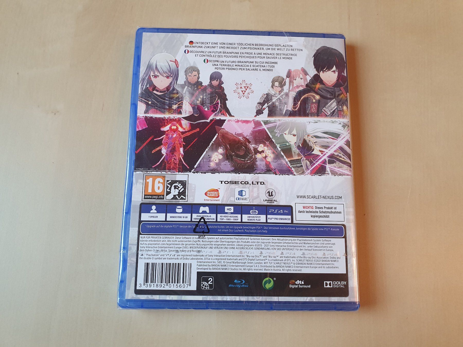 Sony Spiele: Scarlet Nexus neu und ovp – Neu und originalverpackt aus Stansstad von collectorsshop 1