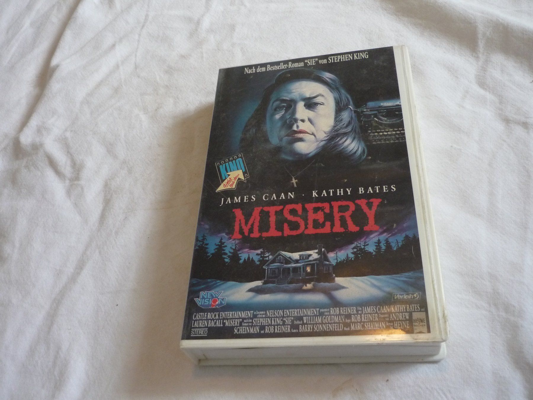 Tutti i VHS: VHS 80s Erstausgabe - Misery - Stephen King – Usato da Beringen venduto da Flatretriever